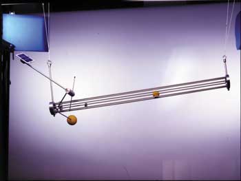 Bild: Das sich bewegende Objekt Balance-X